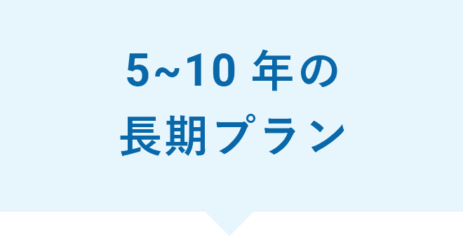 5~10年の長期プラン
