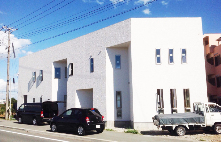 浜松市西区○○様邸 外壁工事 16ミリ通気金具工法