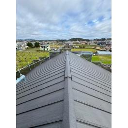 【静岡県浜松市】屋根,外壁,板金工事/■屋根張替工事～洋瓦から人気の立平葺きへ