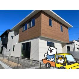 ■外壁工事■静岡県,浜松市～■外壁の張り分けを上手く考えたモダンハウス■